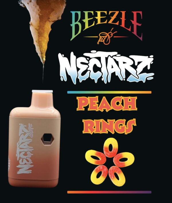 Beezle Nectarz Disposable Vape featuring sleek design and premium botanical terpenes with various bold flavors.